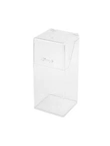 SHEIN 1 pieza Caja de almacenamiento transparente para mascarillas, organizador multifuncional de escritorio para el hogar - transparente - Ver 7