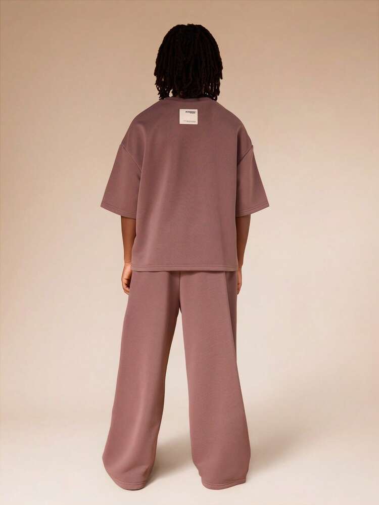 Oversized Graphic T-Shirt And Sweatpants Set