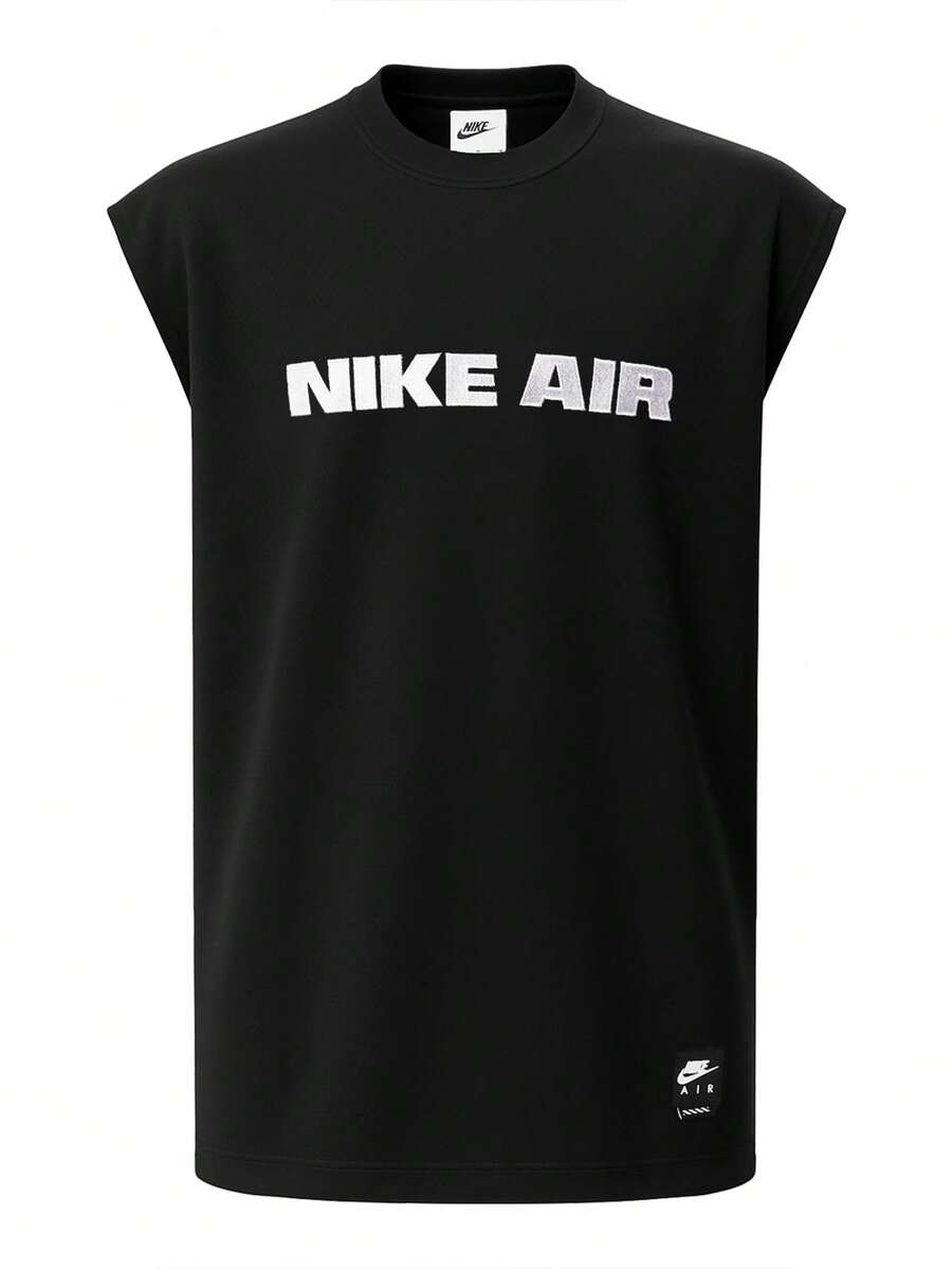 Nike Air Lifestyle Men's Tank Top Black - Black/White/White - Ver 1