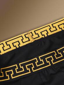 SHEIN Calzoncillos minimalistas de hombre con parches de cinta - Multicolor - Ver 3