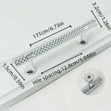 1pc Modern Simplistic And Luxurious Style Plastic Drawer & Cabinet Handle, Wardrobe Door Pull - Gold - View 15