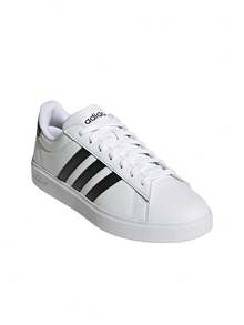 Adidas Grand Court 2.0 Men's Shoes Cloud White / Core Black / Cloud White GW9195 - 白色 - 查看 2