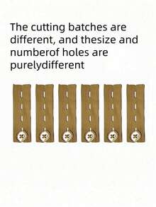 2/3/4/5pcs Elastic Waist Extender,Waistband Extender Buckle, Elastic Adjustable Pants Extension,Pants Button Extension Belt, Maternity Pants Stretch Button, Adjustable Button Extension Buckle, Suitable For Men And Women - coffee color - View 4