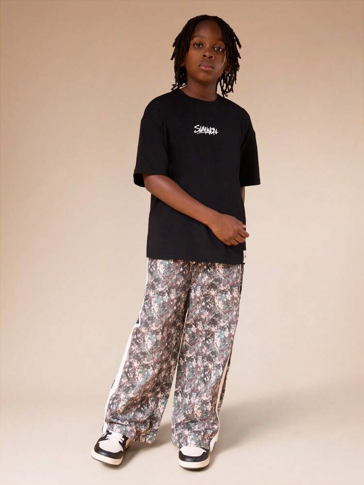 Graphic T-Shirt With Eye Ball Print