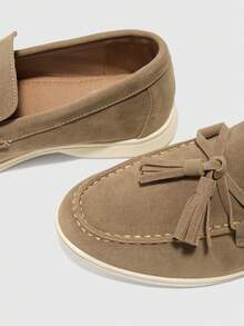 CUCCOO BIZCHIC Women's Casual Versatile Commuting Minimalist Daily Bow Decor Flats - Dark Grey - View 4