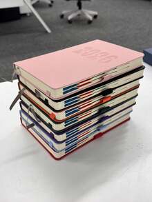 2026 New Calendar Log Self Discipline Check In Time Management One Page One Day 365 Days Plan Book Comes With 5 Plan Stickers A5 Plan Notebook Learning Start Gift Suitable For Work And Study, School Supplies,Back To School