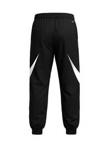 Nike Sportswear Women's Mid-Rise Joggers Black - Black/White - View 2