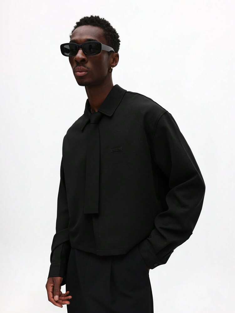 Oversized Long Sleeve Button Up Shirt