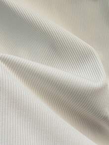 Franclia Fashionable French-Style Round Neck Scarf Tie-Neck Knit Cardigan, New Spring And Autumn Style, Soft White Ribbed Cardigan, Women's Coat Top, White Top, Elegant Women's Outfit, Summer Holiday Outfit, Women's Vacation Outfit. Bow Clothes Sailor Outfit Women Bows On Clothes Preppy Tops Preppy Clothes In Women - Beige - View 3