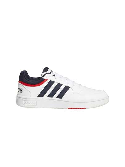 Adidas Hoops 3.0 Low Classic Vintage Men's Shoes Cloud White / Legend Ink / Vivid Red GY5427
