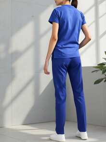 HYGEA MEDICAL UNIFORMS HYGEA HANNIA 防漏外科睡衣 - Azul Rey - 查看 2