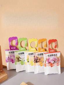 20/10/5/1 衣柜香包，除臭、防霉防虫，可悬挂，香味清新怡人，卧室香氛增强包，持久留香，情人节/情人节礼物 - 彩色 - 查看 4