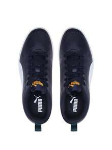 Puma Rickie Jr Kids Sneaker Dark Blue 384311 - 藍色的 - 查看 3