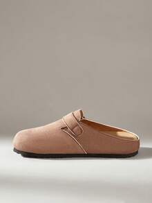 Solecia Women's Casual Versatile Commute Simple Daily Slip-On Flats - Brown - View 3