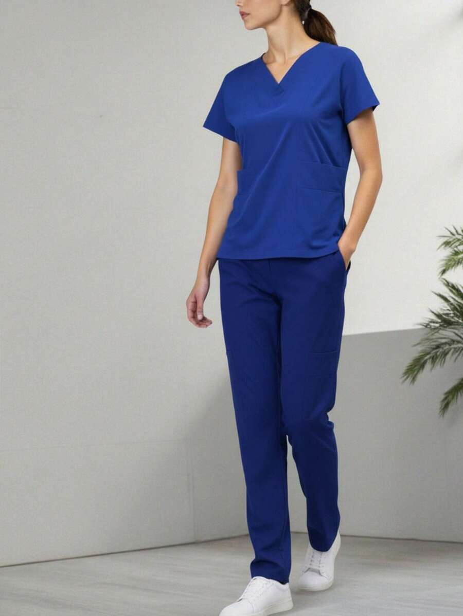 HYGEA MEDICAL UNIFORMS HYGEA HANNIA 防漏外科睡衣 - Azul Rey - 查看 1