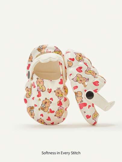 Cozy Pixies Baby Outdoor Comfortable Soft Non-Slip Breathable Hole Shoes Foot Protection Rebound Beach Shoes Cute Little Girl Handsome Little Boy Outdoor Shoes 1 Pair