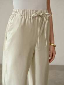 MOTF PREMIUM WOMEN'S SPRING/SUMMER SUIT PANTS - Champagne - View 2