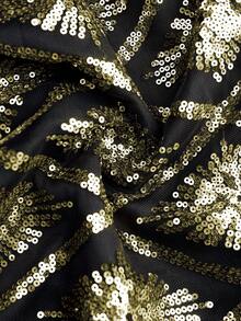 SHEIN Clasi Women's Sequin Mini Skirt, Suitable For Parties, Gatherings, Christmas, New Year - Multicolor - View 12