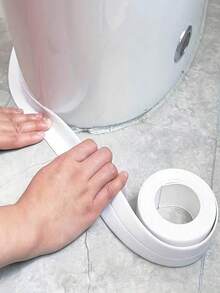 Waterproof Seal Tape (1/3/5M) - Self-Adhesive Caulk Tape For Bathtub, Sink & Wall Gaps - Bathroom & Kitchen Sealant Strip - White - View 2