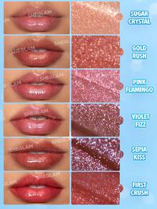 SHEGLAM Pout-Perfect 微光豐唇蜜-First Crush 品牌美妝化妝品 適合女士與女孩 - First Crush - 查看 4