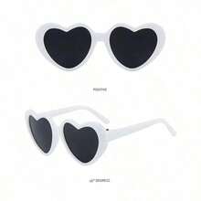 Zazumi 宠物心形眼镜 - 狗狗猫咪趣味拍照道具，可爱配饰，宠物太阳镜 - 彩色 - 查看 9