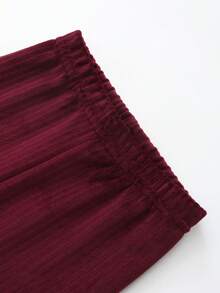 SHEIN Playful Pals Bộ 3 món quần legging, quần dài, quần bó sát, màu trơn, co giãn, dễ phối đồ cho bé gái, chất liệu vải nhung gân, thích hợp cho mùa xuân, hè, thu, đông. - Nhiều màu - Xem 7