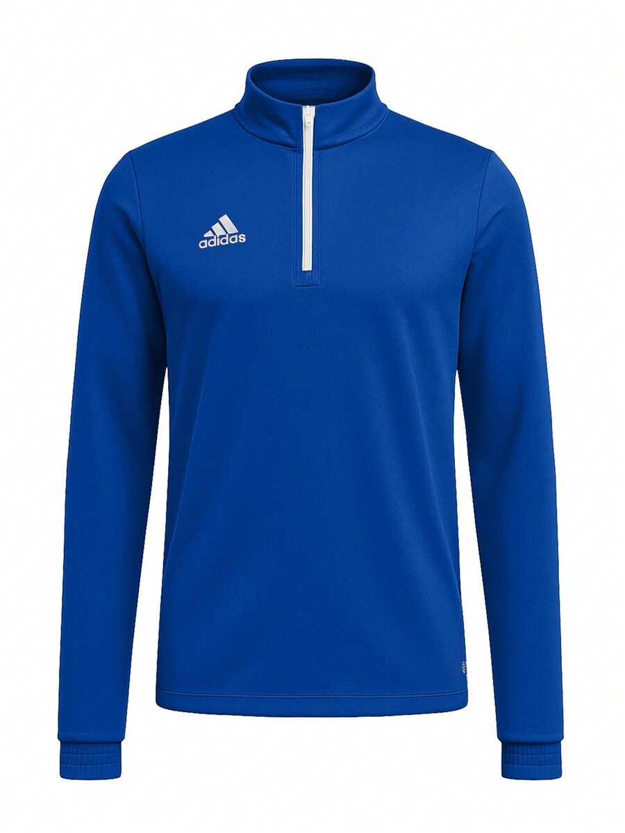 Adidas Entrada 22 Men's Half Zip Training Top Blue - Royal Blue - View 1