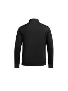 Adidas Entrada 22 Kid's Half Zip Training Top Black - Black - View 2