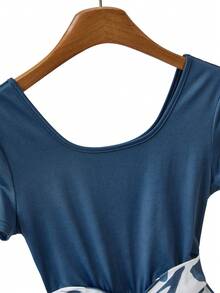 GlowEve Women's Loose Wide Leg Jumpsuit, Vacation Jumpsuit - Multicolor - View 3