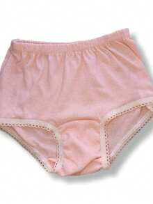 calzones 6 piezas pantaleta para niña lisa talla 2 a 12 Calzón para niña colores algodón 6 piezas cómodos y suaves para uso diario varios colores (pantaleta de niña liso varios colores) - varios colores - Ver 5