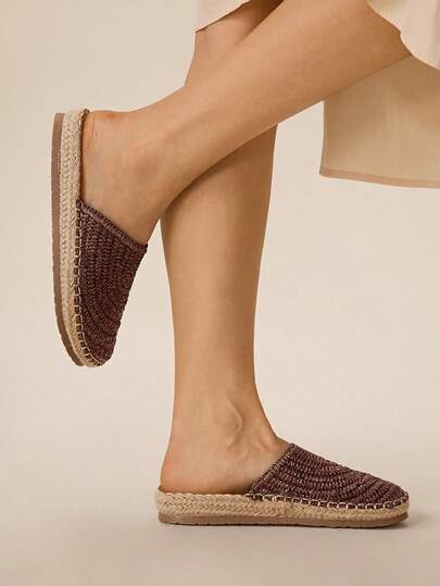 Styleloop Dép đế bằng phong cách Bohemian thường ngày cho nữ