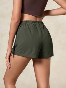 OutZeal 女士防水轻便工装口袋可调节按扣半身裙户外短裙徒步露营旅行