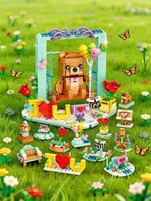 POKOJA LAND 接受为期 12 天的挑战：在积木天堂中释放你的创造力，完成熊城堡！ - 彩色 - 查看 3