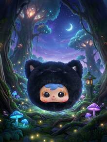 POKOJA LAND 盲盒，可爱盲盒礼物，动物主题系列。小熊玩偶配有钥匙扣，小巧便携，适合作为礼物送给家人和朋友。（非毛绒填充物），适合作为礼物送给朋友 - 潮玩盲盒 - 查看 9