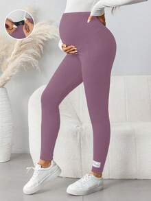 SHEIN Adjustable Waist Casual Maternity Jumpsuit