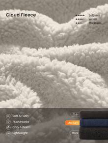 GLOWMODE Cloud Fleece Double The Glow 双色腰长抽绳下摆拉链夹克，配有侧拉链口袋，适合日常休闲装秋冬 - 黑與白 - 查看 6