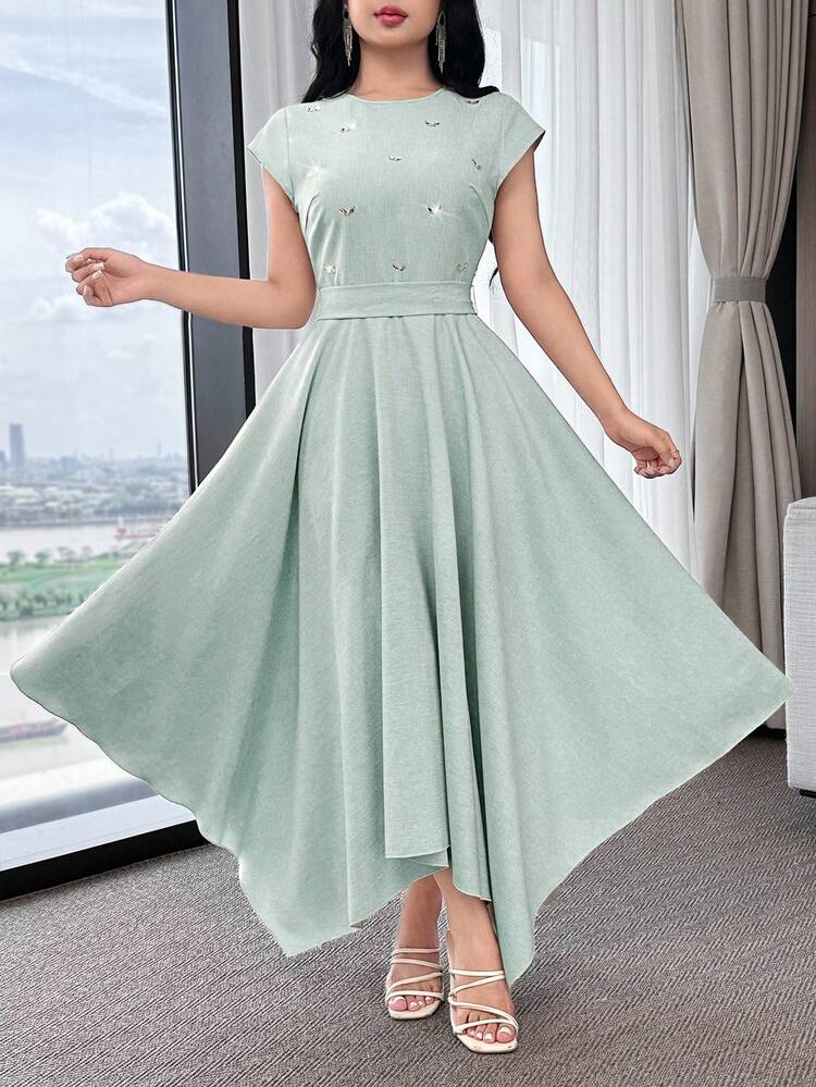 ball dresses for women Long Prom Gown with Sheer Bodice– PromGirl GL-05.26.26 Size:--Choose One-- Roblox Dress to Impress One Shoulder (Triple Band