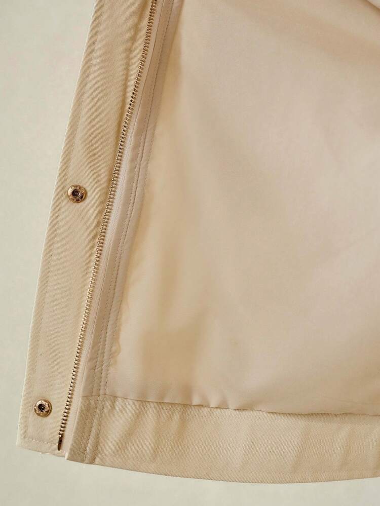 WOMEN'S 2026 EARLY SPRING COLLAR ZIP-UP JACKET