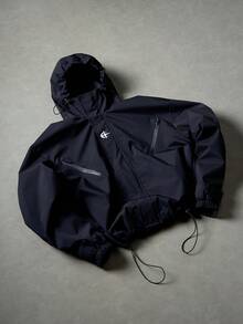 PAVTROS Men's Casual Black Jacket Men Techwear Rain Jacket Y2k Style Jacket Men Windbreaker Jacket Techwear Jacket,Windbreaker/Outdoor Windbreaker, Parka,Baggy,Winter Jacket,Streetwear Men S Techwear Y2k Jacket - Blue - View 3