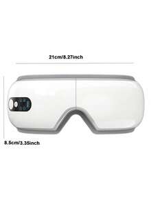 Teckwe 加热眼部按摩器，加热眼罩，缓解偏头痛，呵护双眼，三种按摩模式，面部按摩器，有效缓解眼疲劳、黑眼圈和眼睛干涩，超长续航，睡眠眼罩，男女皆宜的理想礼物。1200mAh - 彩色 - 查看 6