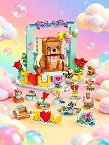 POKOJA LAND 接受为期 12 天的挑战：在积木天堂中释放你的创造力，完成熊城堡！ - 彩色 - 查看 4