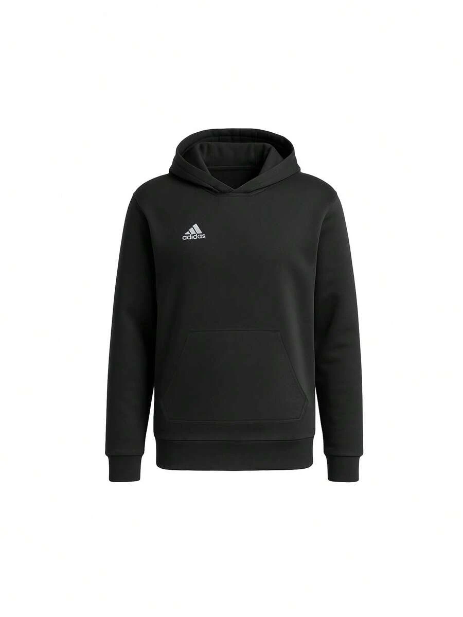 Adidas Entrada 22 青少年男款黑色運動衫 - 黑色 - 查看 1