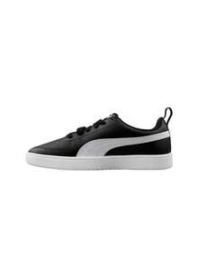 Puma Rickie Jr Kids Shoes Black / White 384311 - 黑色的 - 查看 5