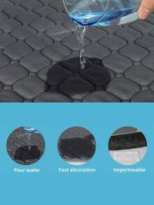 1 pieza Esterilla reutilizable para jaula de mascotas pequeñas, almohadilla para orinar de hámster, almohadilla impermeable y antideslizante, cama para animales pequeños - Multicolor, apta para mascotas como gatos, perros, conejos, erizos, ardillas, hámsteres, ratones, patos - Multicolor - Ver 8