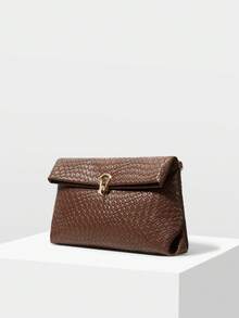 MOTF PREMIUM LADIES' HANDBAG - Coffee Brown - View 3