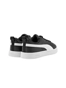 Puma Rickie Jr Kids Shoes Black / White 384311 - 黑色的 - 查看 4