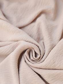 Brillora 女士优雅露背连衣裙，杏色 - 杏色 - 查看 8