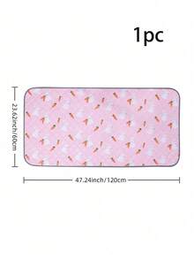 1 pieza Esterilla reutilizable para jaula de mascotas pequeñas, almohadilla para orinar de hámster, almohadilla impermeable y antideslizante, cama para animales pequeños - Multicolor, apta para mascotas como gatos, perros, conejos, erizos, ardillas, hámsteres, ratones, patos - Multicolor - Ver 13