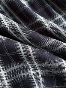 Attitoon 女士休闲格子心形领衬衫，夏季 - 彩色 - 查看 4