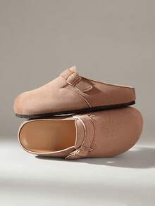 Solecia Women's Casual Versatile Commute Simple Daily Slip-On Flats - Brown - View 6